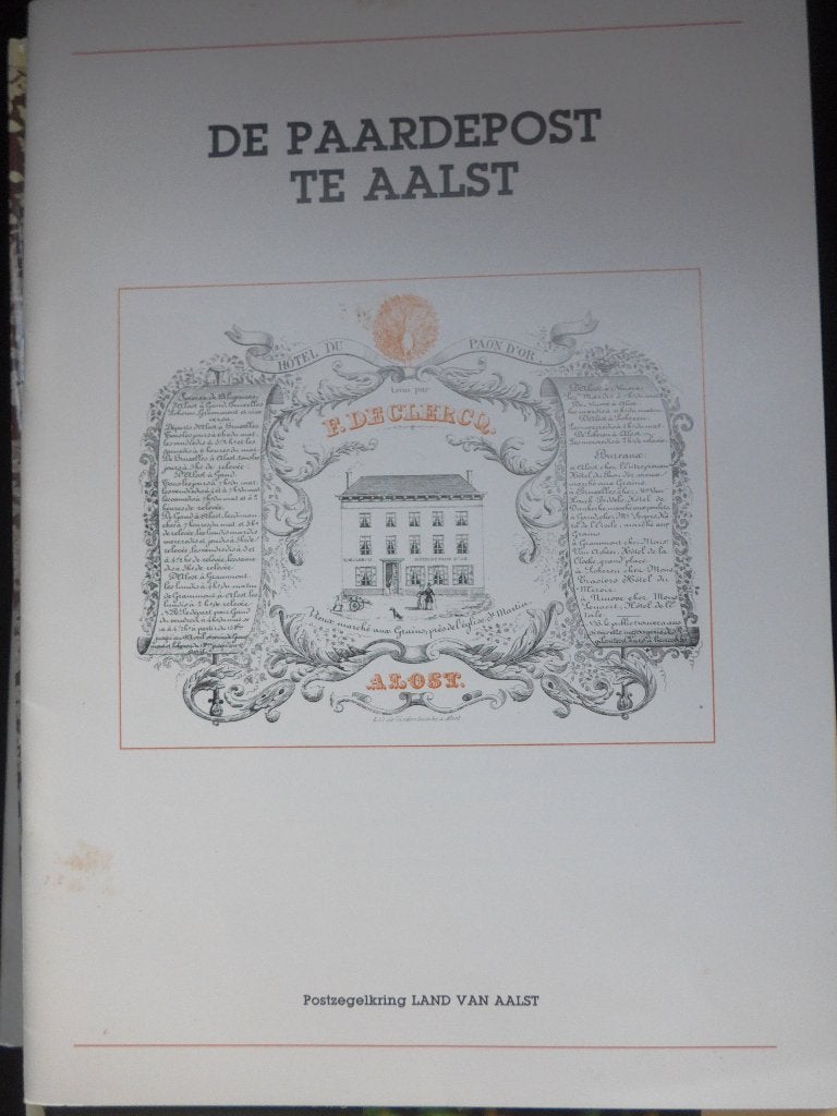 Aalst, De Paardenpost te Aalst, Boeken, Ophalen of Verzenden, 20e eeuw of later, Zo goed als nieuw