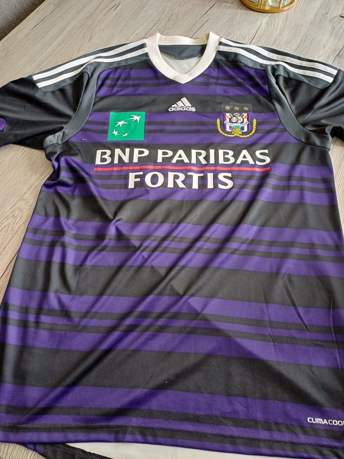 vareuse Originale Anderlecht signé de joueurs, Sports & Fitness, Football, Taille M, Enlèvement ou Envoi, Comme neuf, Maillot