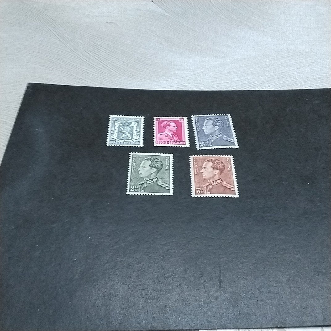 BELGIE  527/531 postfris met cote 13,00 €, Postzegels en Munten, Ophalen of Verzenden, Postfris