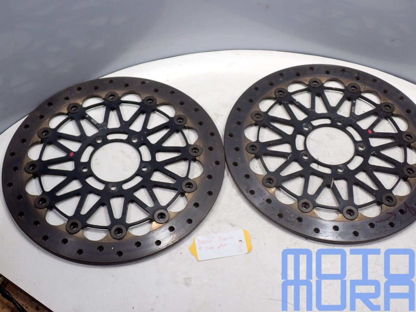 Brembo 320 x 5,5 race remschijven voor de Ducati Panigale 11, Motoren, Gebruikt, -, -, Ophalen of Verzenden