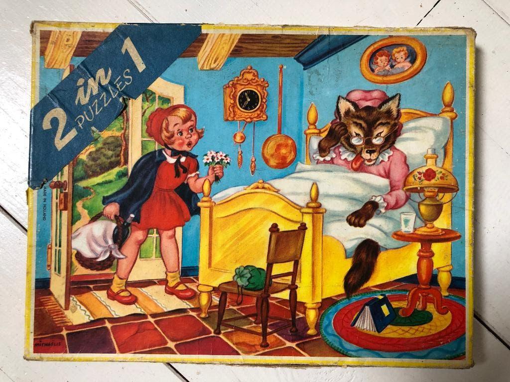 Puzzel, Kinderen en Baby's, Speelgoed | Kinderpuzzels, Ophalen, Gebruikt, 10 tot 50 stukjes, Van hout