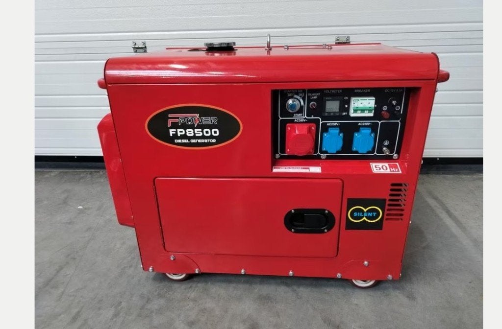 F-power dieselaggregaat 6,5KW,elecktrische start.Nieuw!!, Ophalen, Nieuw