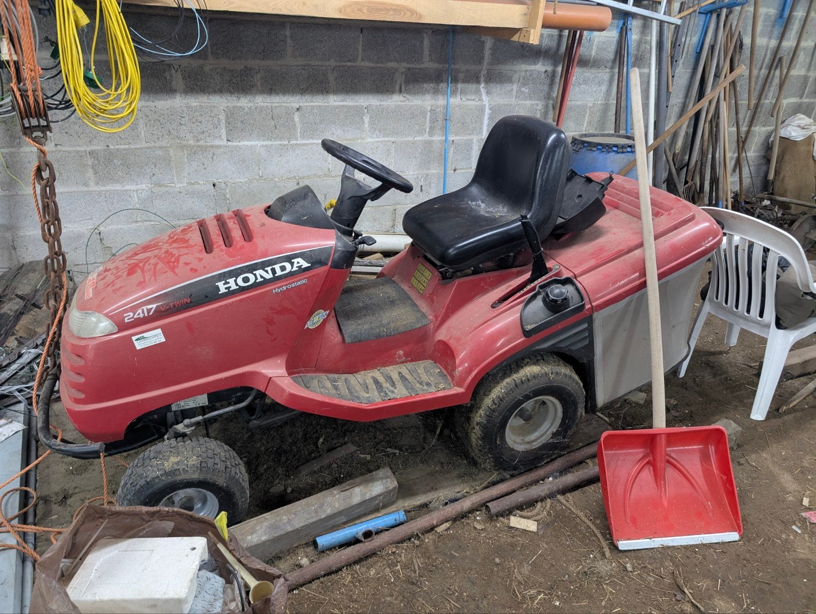 Honda HF2417, Jardin & Terrasse, Enlèvement