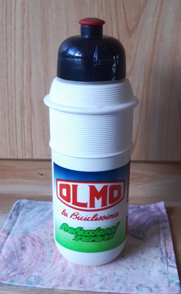 Wielrennen Cyclisme bidon drinkbus  TEAM OLMO, Ophalen of Verzenden