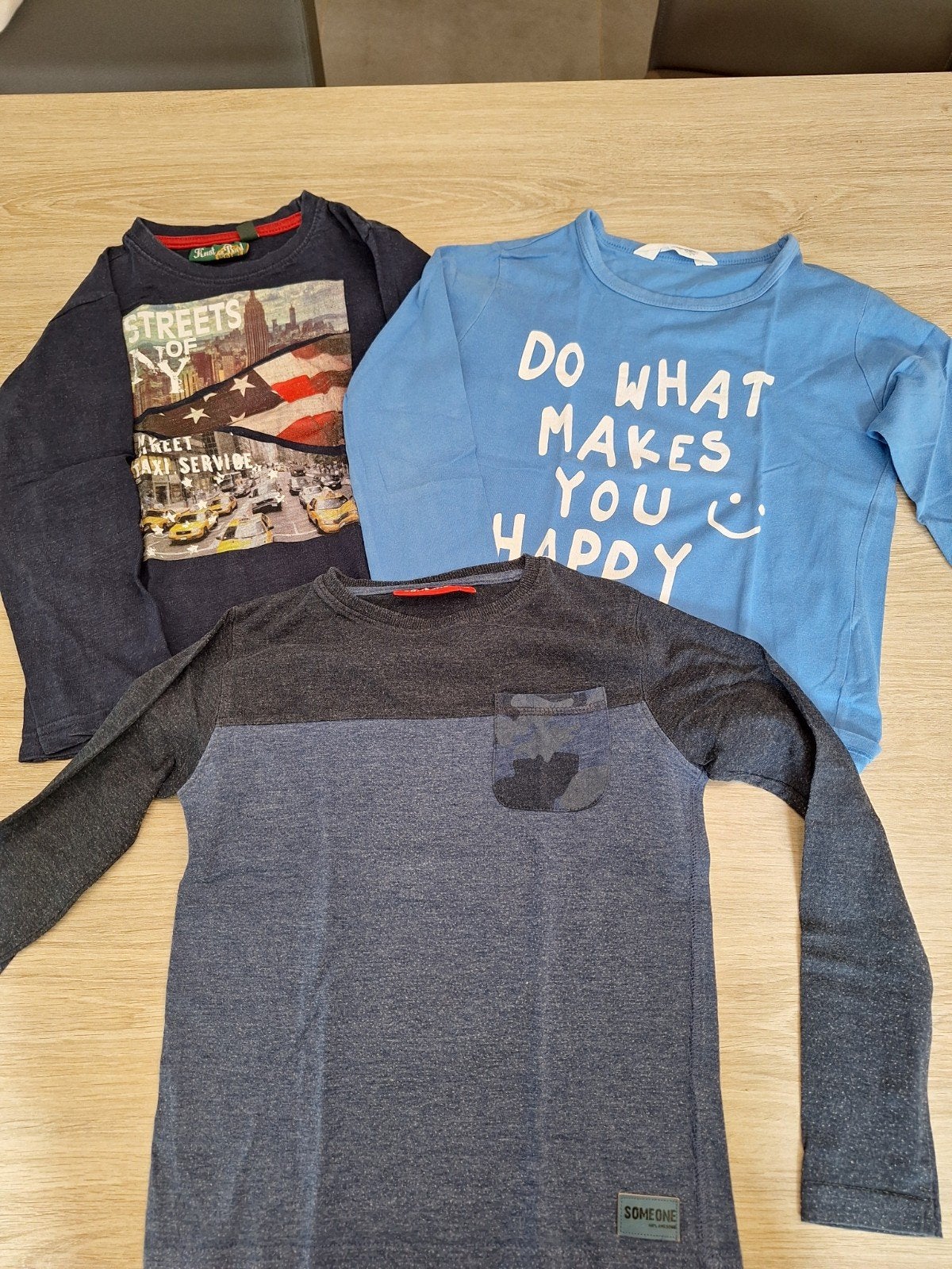 3 longsleeves jongens maat 122, Enfants & Bébés, Vêtements enfant | Taille 122, Enlèvement ou Envoi, Comme neuf, Garçon, Chemise ou À manches longues
