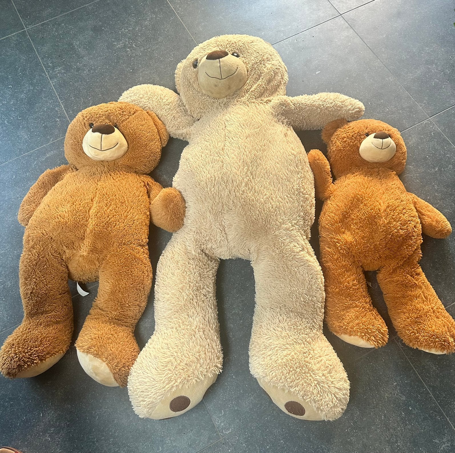 Knuffelberen x 3, Ophalen, Gebruikt, Beer, Groot (groter dan 80 cm)