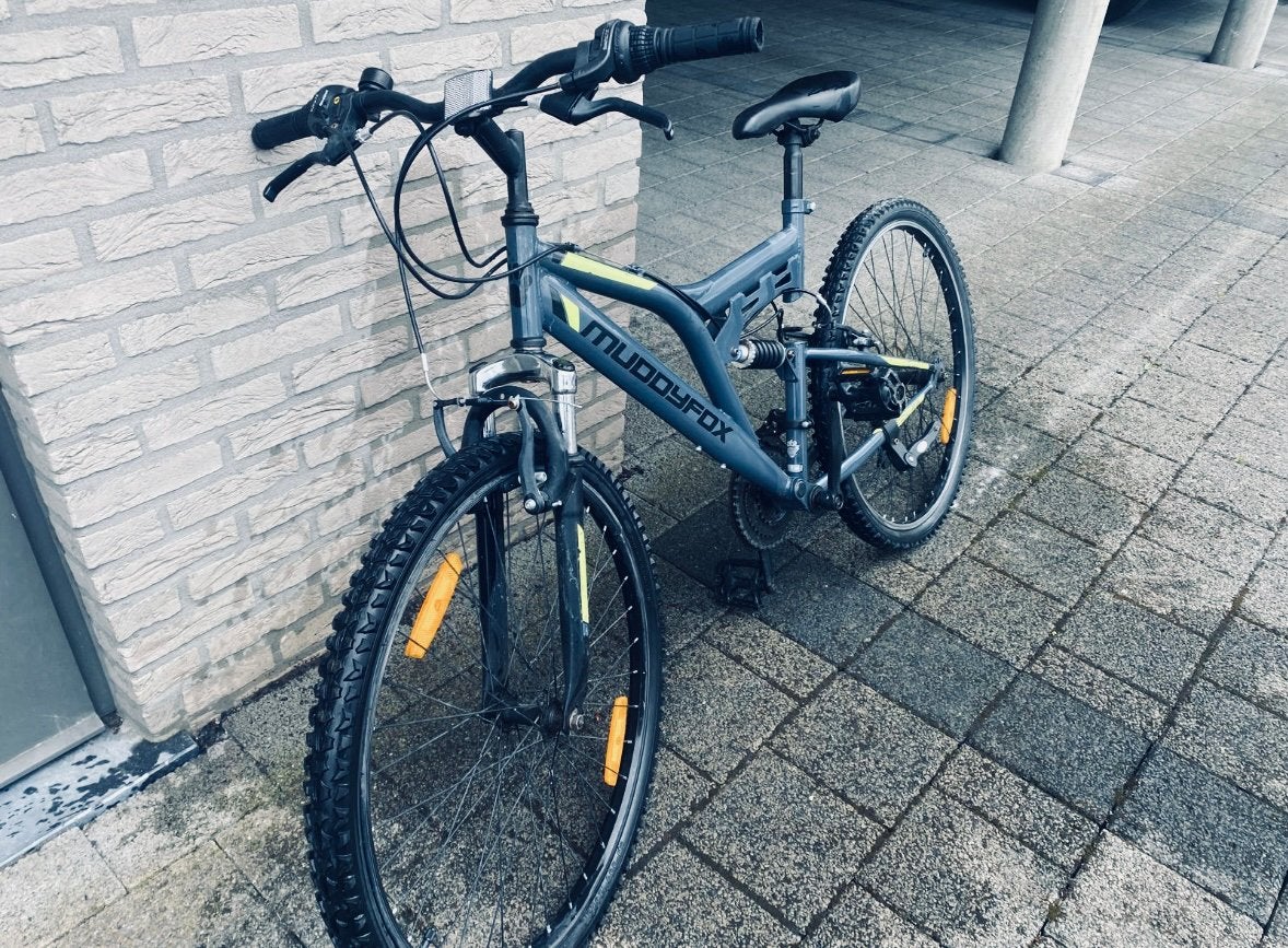 Fiets met vering, Fietsen en Brommers, Ophalen, 20 tot 24 inch, Aluminium, Zo goed als nieuw