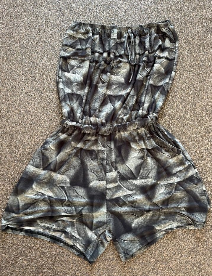 Stapless playsuit (M), Kleding | Dames, Jumpsuits, Ophalen of Verzenden, Gedragen, Maat 38/40 (M)