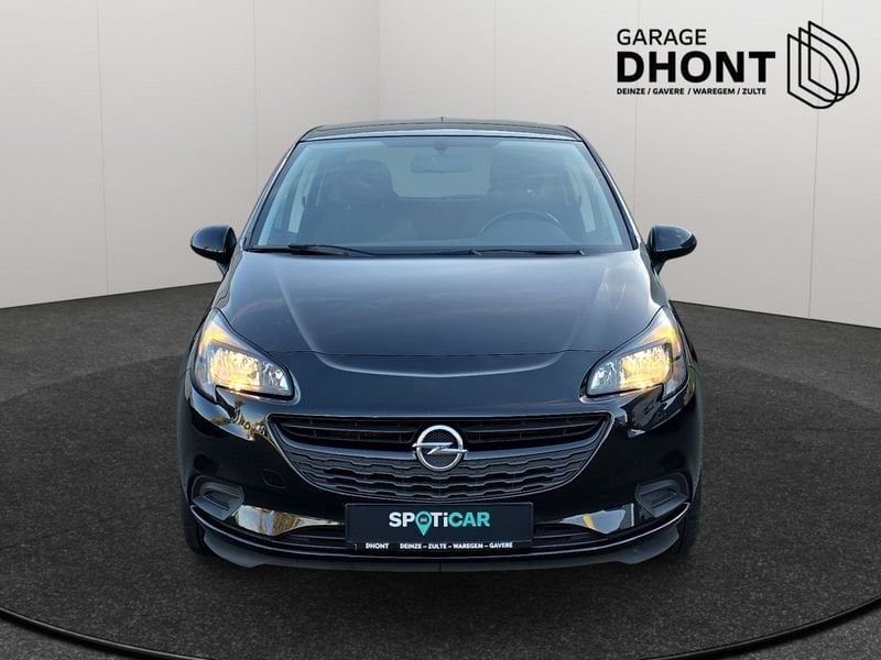 Opel Corsa Black Edition - 1.0 Benzine - Manueel - 90PK, Auto's, Voorwielaandrijving, Stof, Gebruikt, Zwart