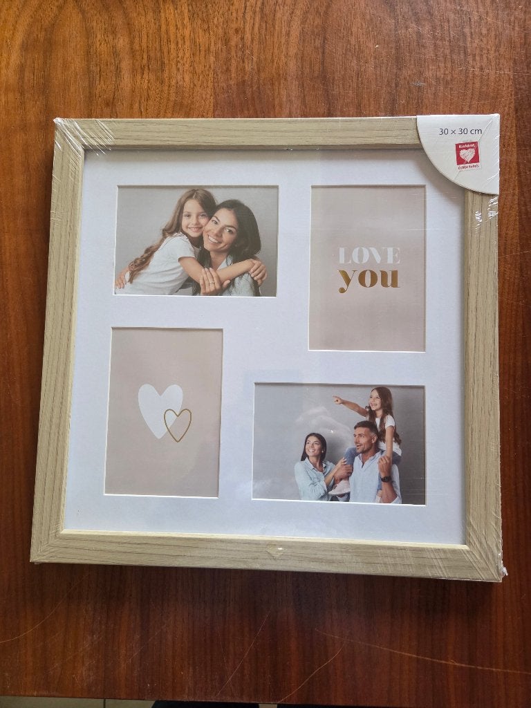 houten kader, Ophalen, Fotolijst, Hout, Beige