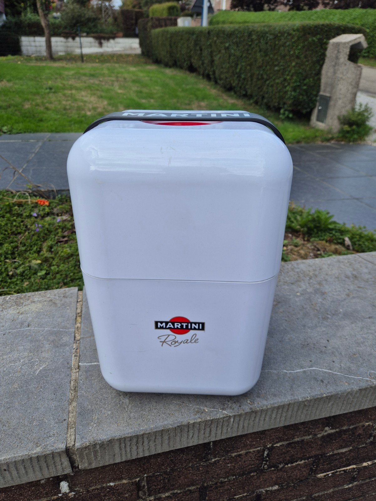 Seau à glace Martini, Enlèvement, Utilisé, Autres matériaux, Avec couvercle