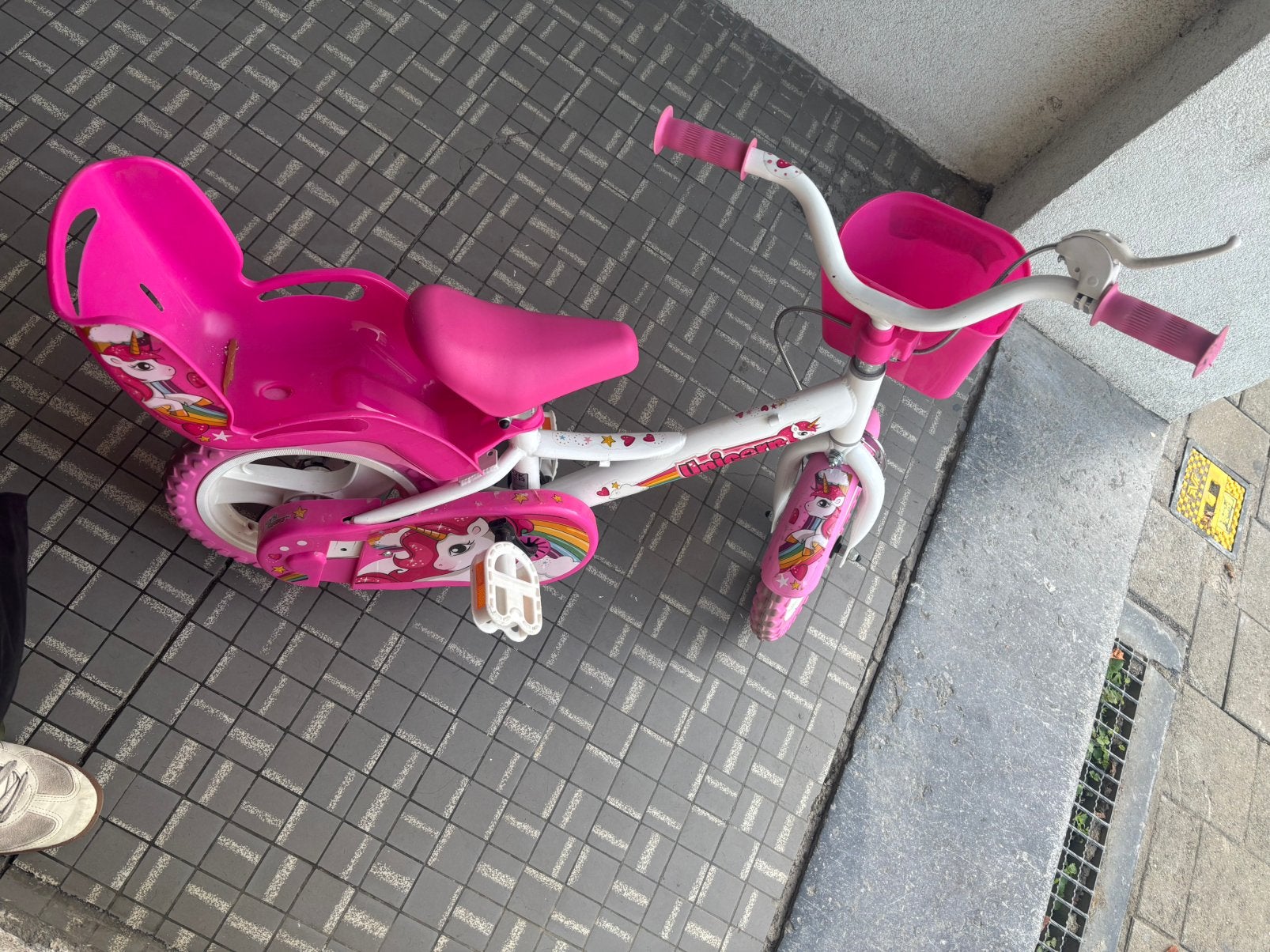 Kind fiets meisje, Ophalen, Zo goed als nieuw, Minder dan 16 inch