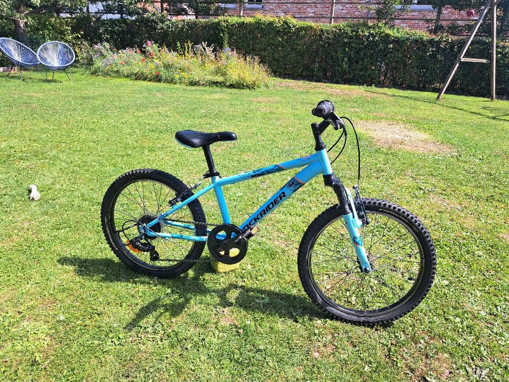 Rockrider ST 500 20 inch blauw, Fietsen en Brommers, Fietsen | Mountainbikes en ATB, Ophalen, Gebruikt, Overige merken