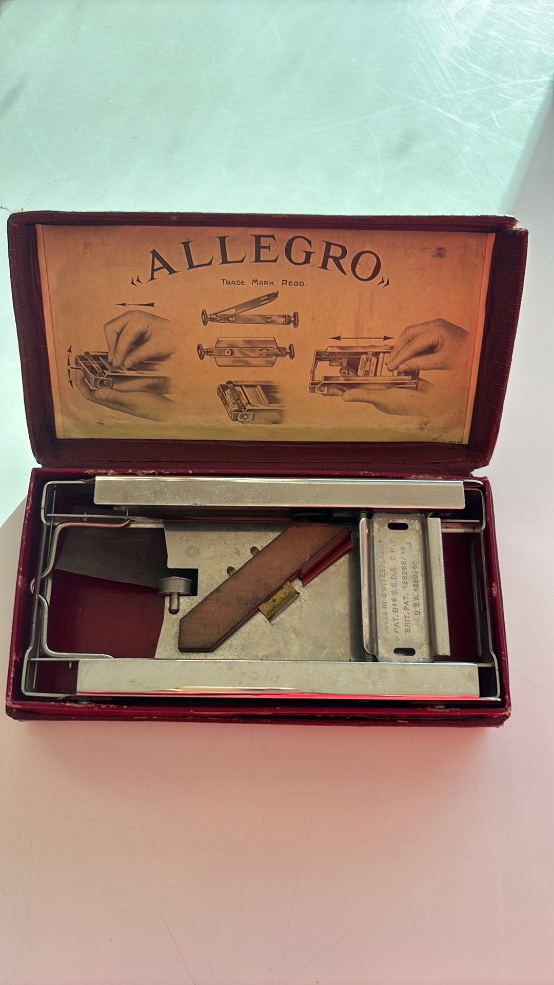 Alegro Vintage scheermesslijper, Ophalen of Verzenden