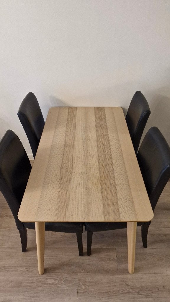 Eettafel en 4 stoelen!, Ophalen