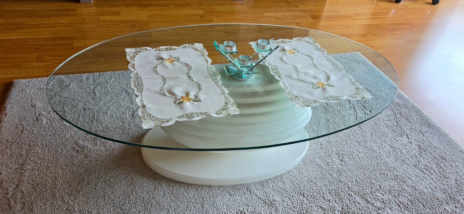 Gratis salontafel., Ophalen