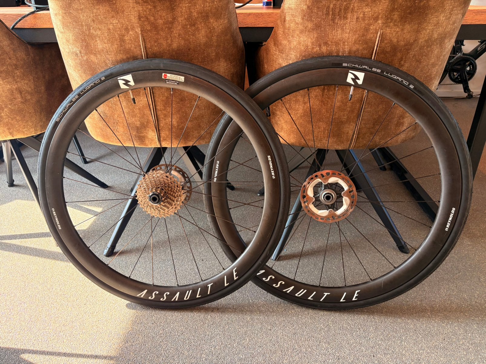 Reynolds Assault LE Carbon 45mm disc HG Shimano, Fietsen en Brommers, Fietsonderdelen, Ophalen, Zo goed als nieuw, Carbon