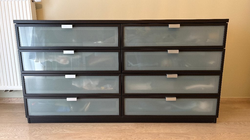 Commode IKEA "Hopen" avec 8 tiroirs, 25 à 50 cm, 5 tiroirs ou plus, Moins de 100 cm, 150 à 200 cm