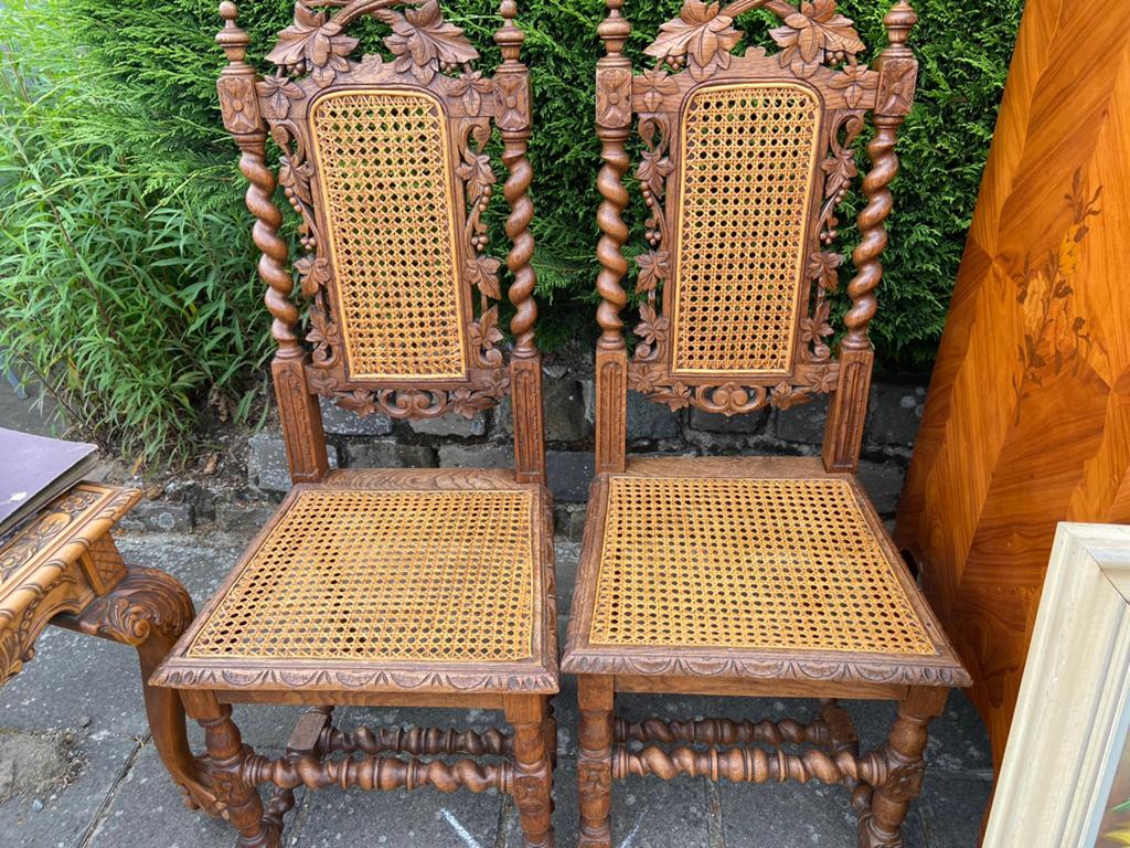 19 de eeuwse jachtstoelen, Antiek en Kunst, Ophalen