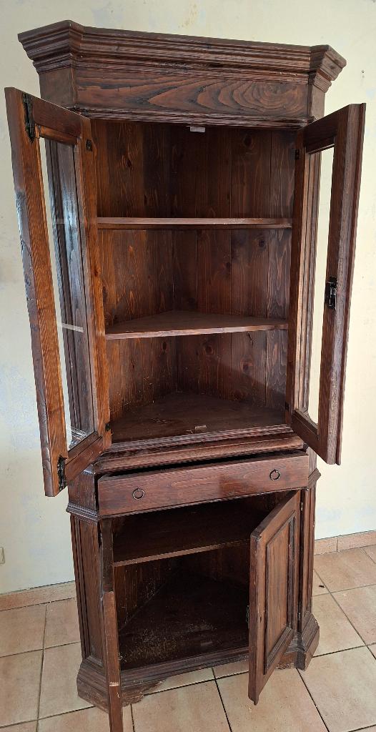 Meubles vitrines, Avec tablette(s), Enlèvement, Utilisé, 50 à 100 cm