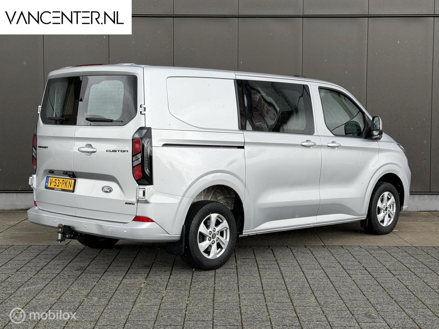 Ford Transit Custom 2.0 TDCI 185PK Automaat AWD L1 Carplay, Argent ou Gris, Achat, Euro 6, Entreprise