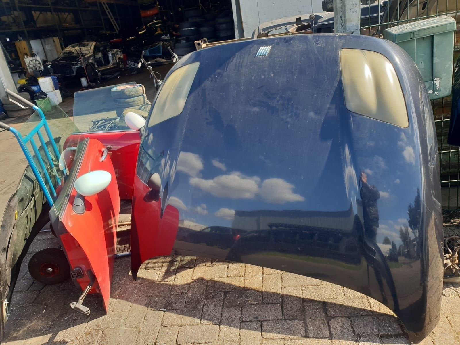 FIAT COUPE MOTORKAP +KOPLAMPEN BJ 2000, Gebruikt, -, -, Ophalen of Verzenden
