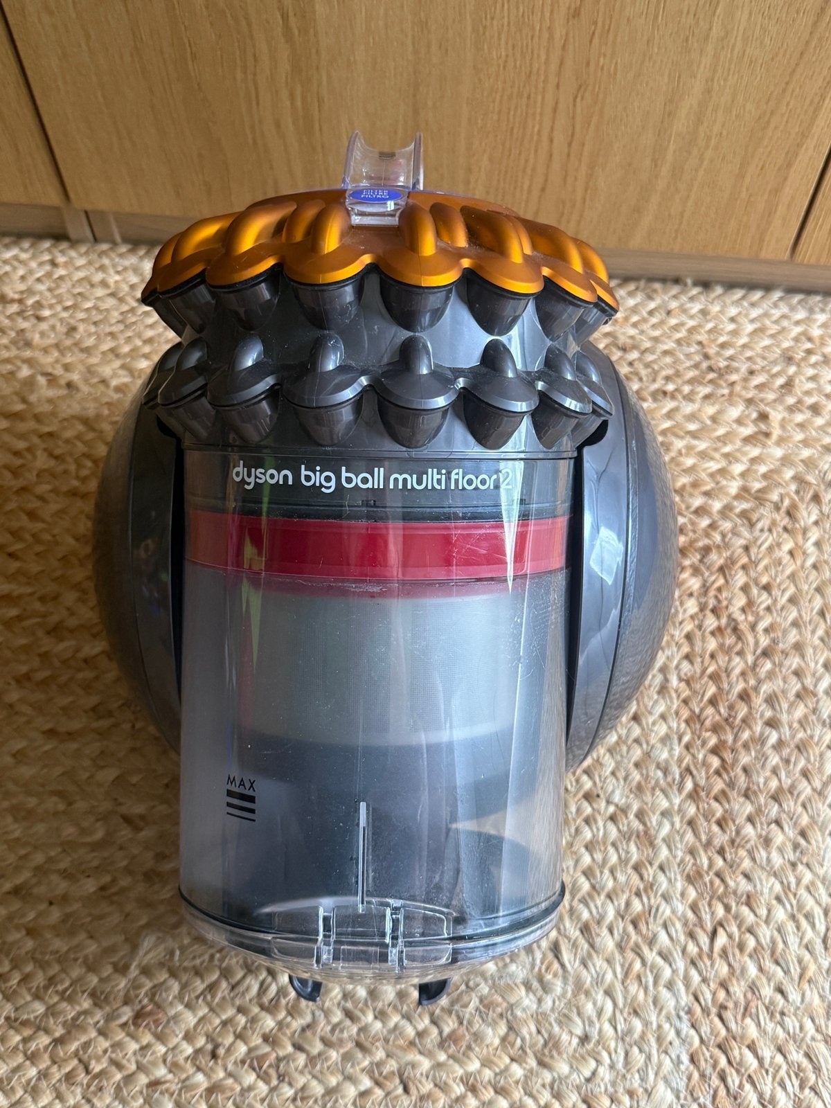 Dyson CY28 Big Ball Multi Floor 2 aspirateur sans sac nickel, Electroménager, Réservoir, Aspirateur traîneau, Comme neuf, Enlèvement