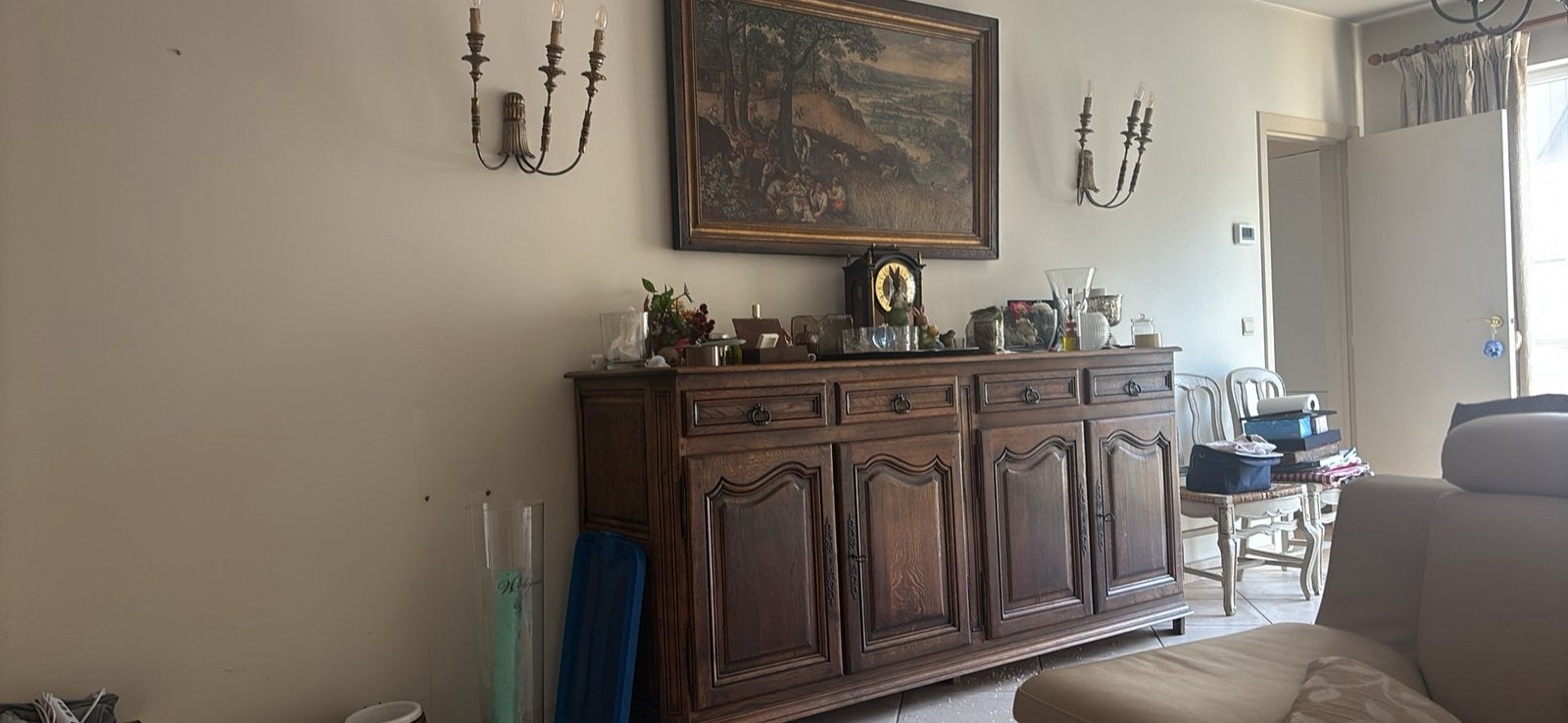 Buffet, Enlèvement