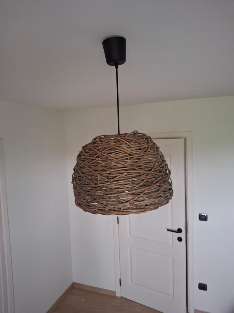 Hanglamp hout landelijk, Ophalen of Verzenden, Hout