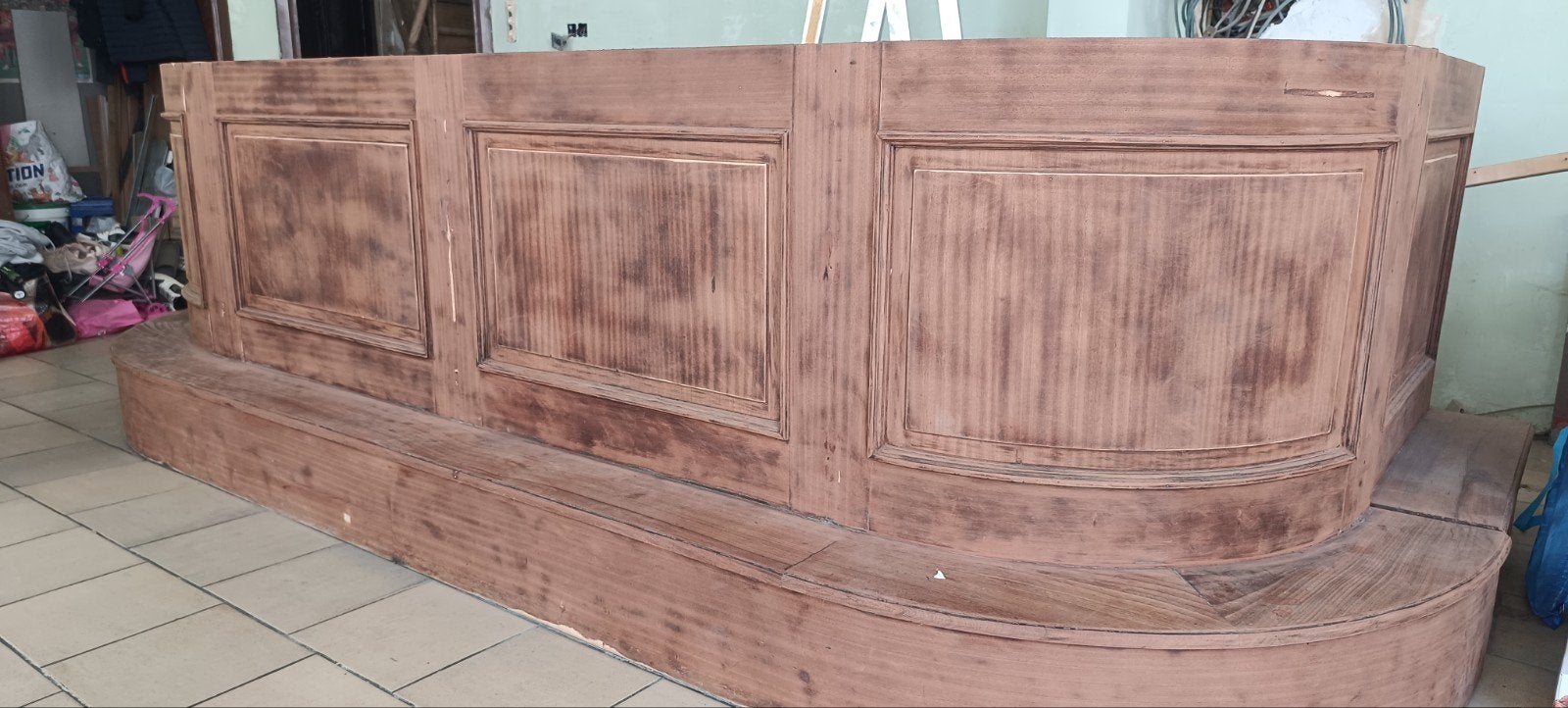 Bar en bois a restaurer, Articles professionnels, Horeca | Mobilier & Aménagement, Enlèvement