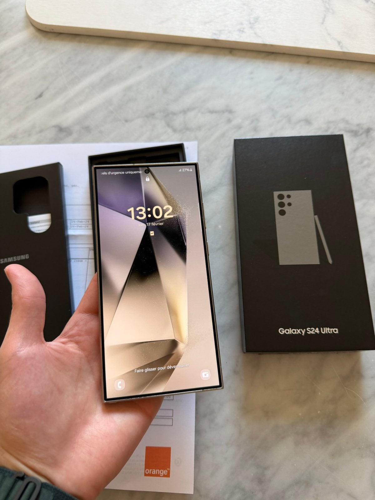 Samsung Galaxy S24 Ultra 256GB Gray Titanium, Ophalen of Verzenden, Zo goed als nieuw, Galaxy S24