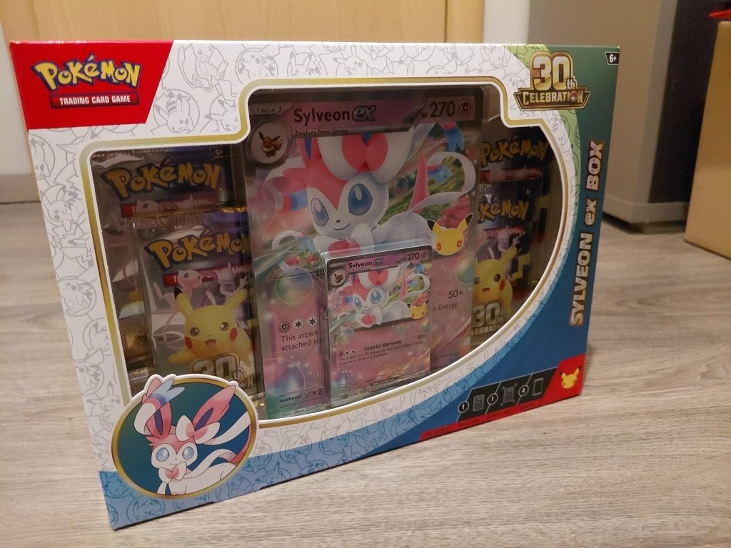 Pokémon TCG Sylveon ex Box – NEW SEALED – Eeveelution, Enlèvement, Neuf, Booster box