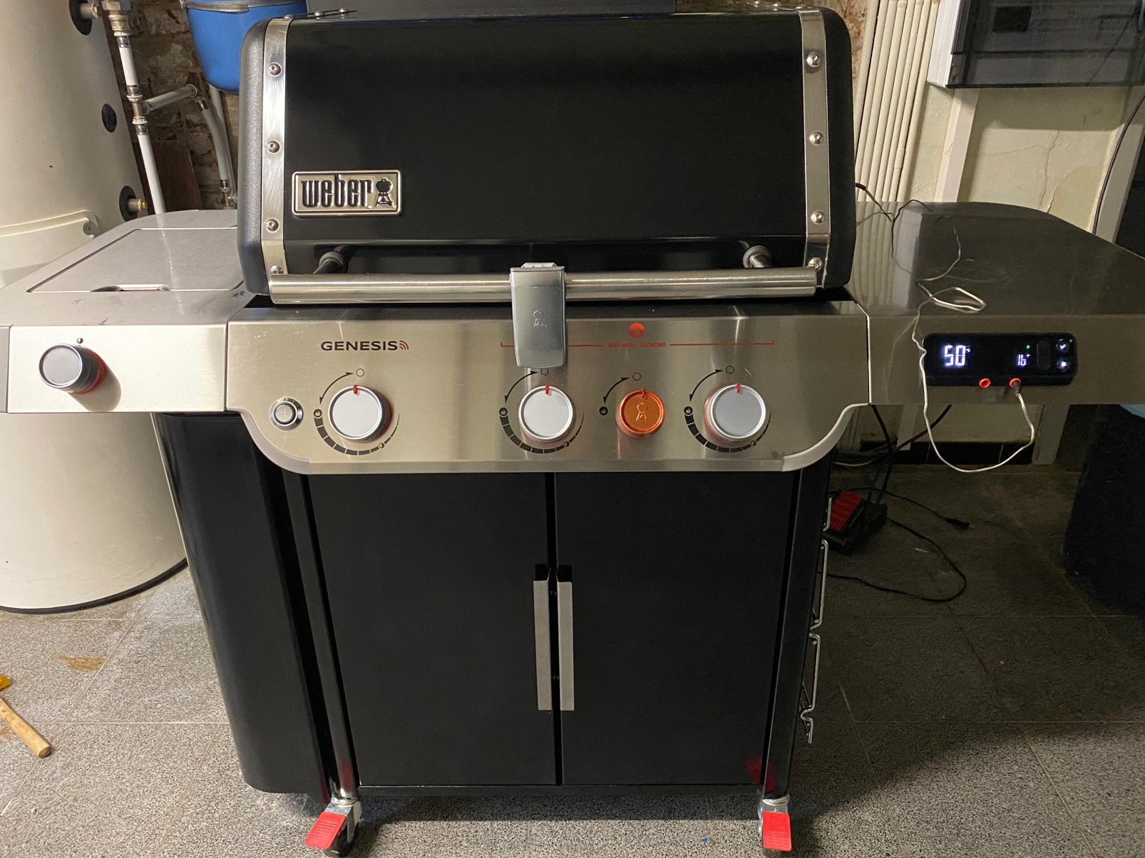 Weber Genesis EX-335-Smart gasbarbecue i.z.g.st., Jardin & Terrasse, Enlèvement, Comme neuf
