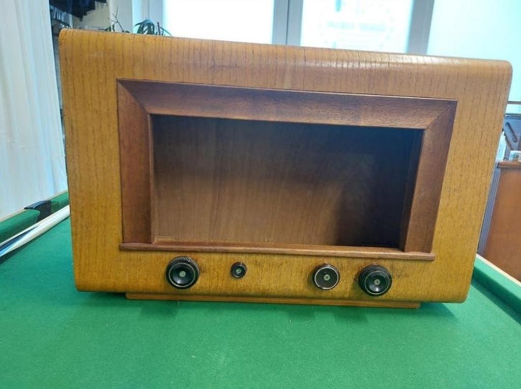 Radio vintage en bois pour la décoration, Audio, Tv en Foto, Radio's, Ophalen, Radio