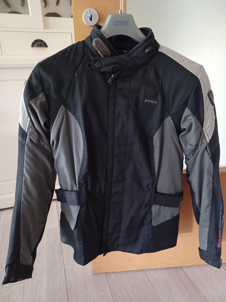 motorjas vrouw maat 42 (XL) Rev'it!, Ophalen, Jas | textiel, Nieuw zonder kaartje, Dames