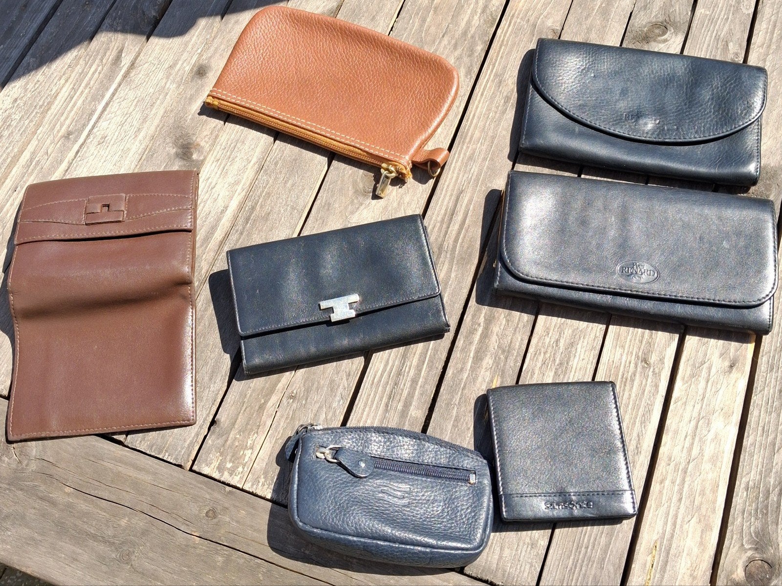 Natan,LeTanneur,Yves renard,Samsonite,Crinckles, Bijoux, Sacs & Beauté, Porte-monnaie & Portefeuilles, Autres marques, Cuir, Enlèvement