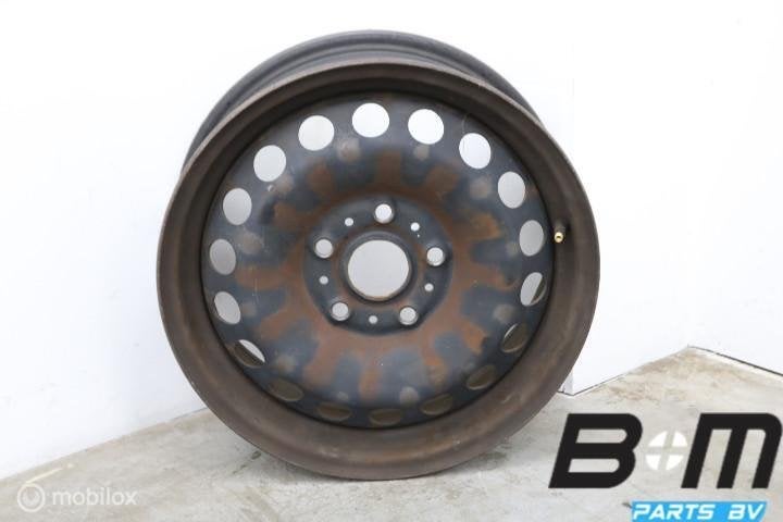 Originele 1 losse 15 inch stalen velg VW Golf 7 5Q0601027L, Auto-onderdelen, Gebruikt, Velg(en)