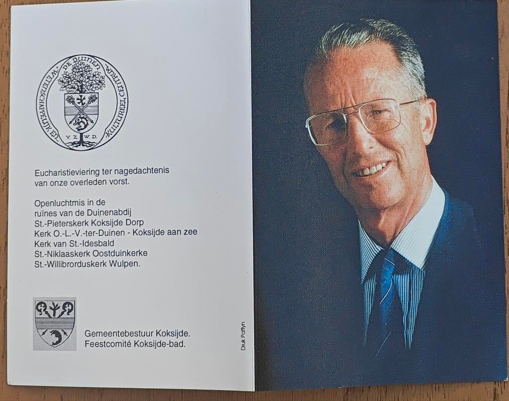 Doodsprentje Koning Boudewijn, Ophalen