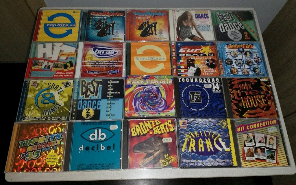 Diverse originele cd's, Ophalen, Gebruikt