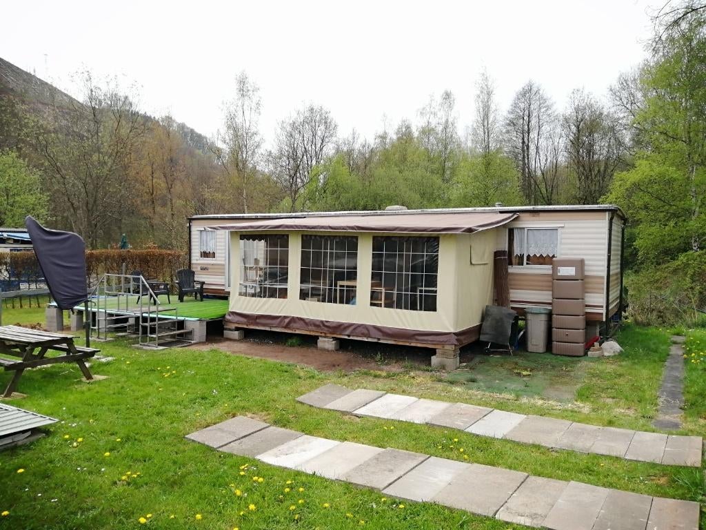 Wooncaravan cosalt 3,5 m bij 11 m, Caravans en Kamperen, Tot en met 6
