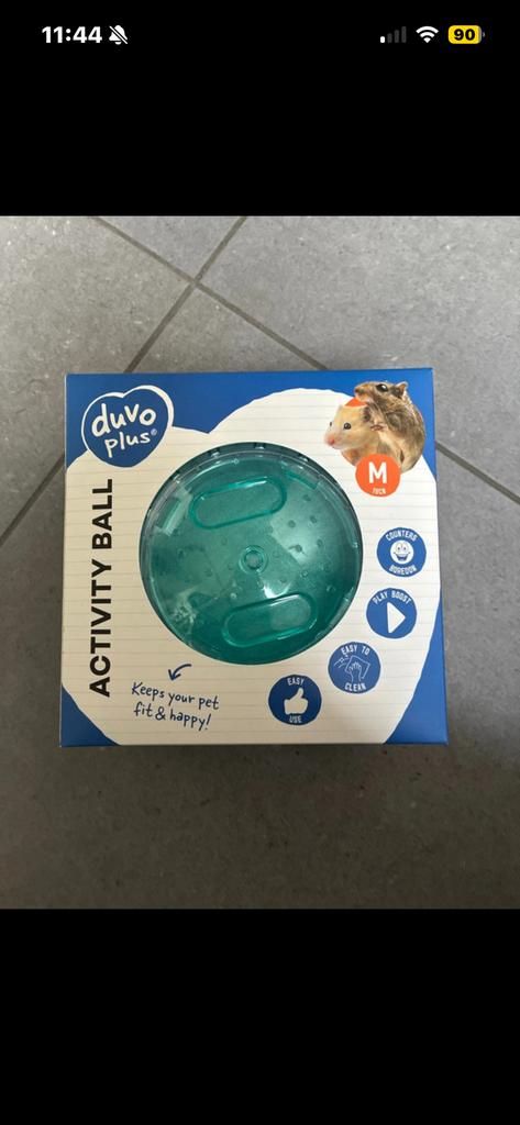 Hamsterbal, Dieren en Toebehoren, Knaagdieren en Konijnen | Toebehoren, Ophalen, Nieuw, Overige typen
