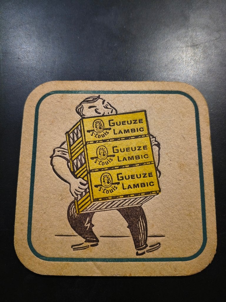Bierviltje St. Louis Gueuze Lambic, Ophalen, Gebruikt, Viltje(s), Overige merken