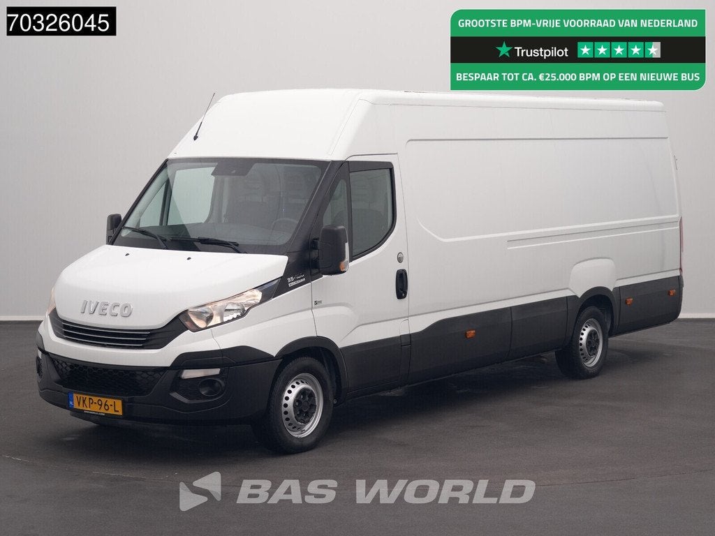 Iveco Daily 35S16 Automaat L3H2 Airco 3,5t Trekgewicht APK 0, Auto's, Bestelwagens en Lichte vracht, Automaat, Gebruikt, Euro 6