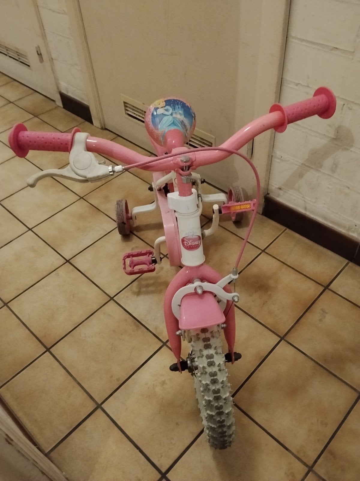 kinderfiets driewieler, Ophalen