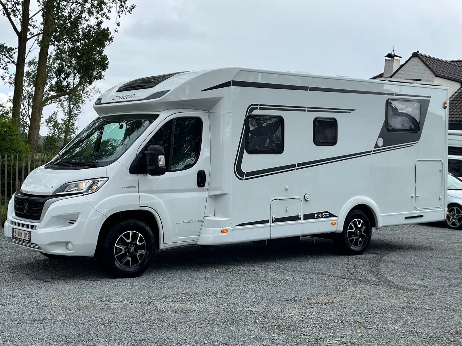 Mobilhome/camper BTW incl., Fiat, Fietsendrager, Douche, Etrusco