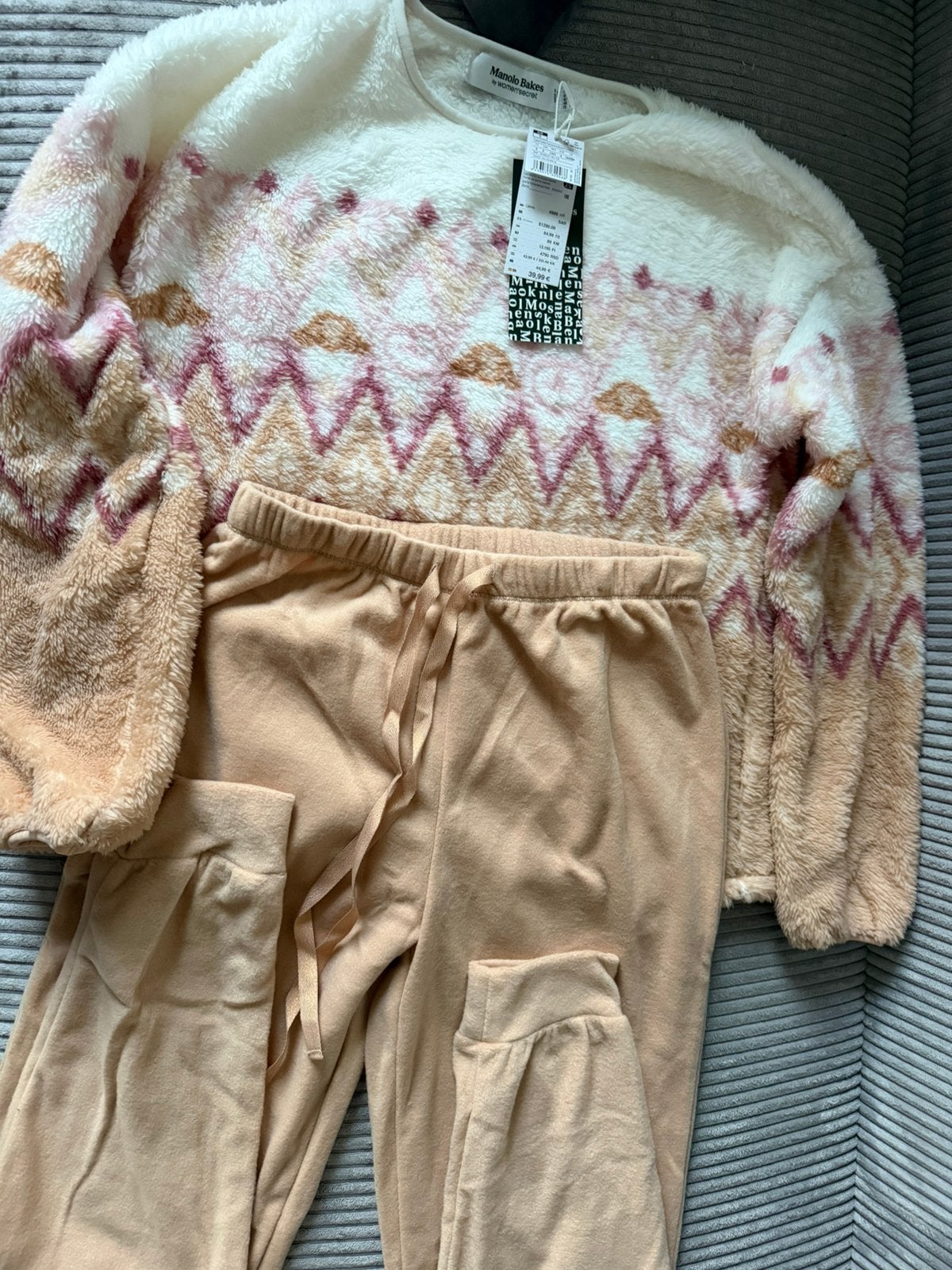 Zachte fleece pyjama set Women's Secret - Nieuw, Vêtements | Femmes, Enlèvement ou Envoi, Comme neuf