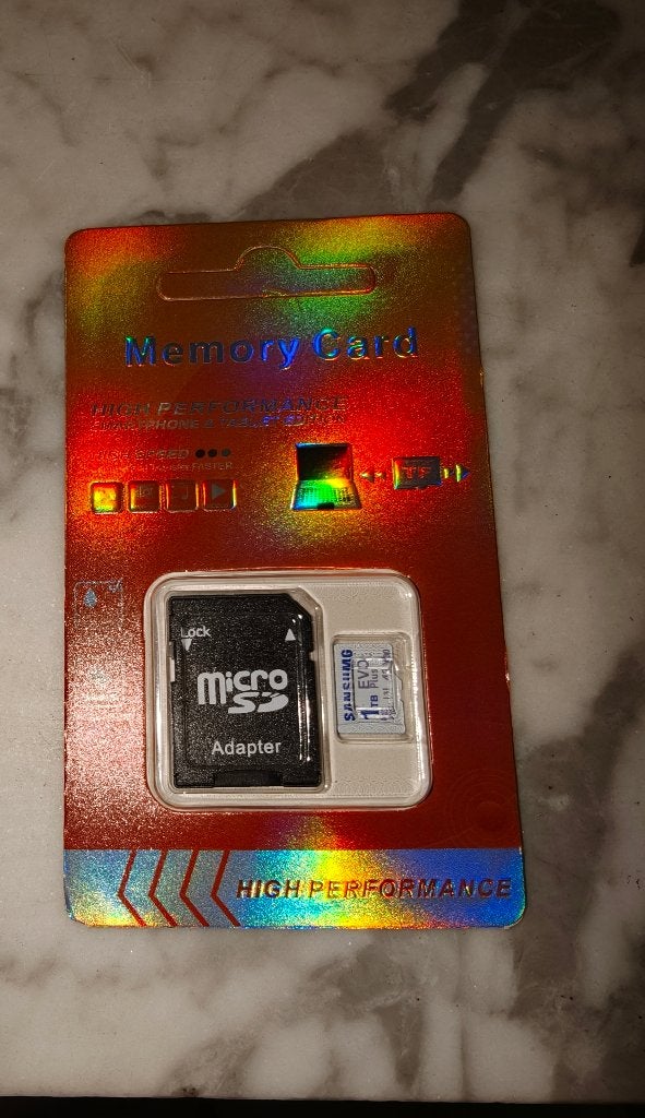 Carte mémoire micro SD 1TB, Neuf, SD, 1 TB ou plus, Enlèvement
