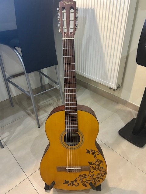 Fender klassieke gitaar, Ophalen of Verzenden, Zo goed als nieuw, Solid body, Fender