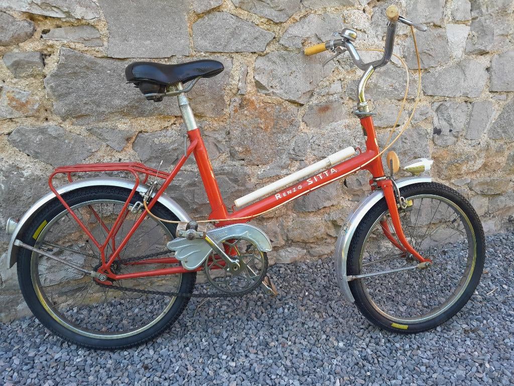 Mini vélo vintage pliable, Autres marques, Frein sur jante, Enlèvement, Utilisé