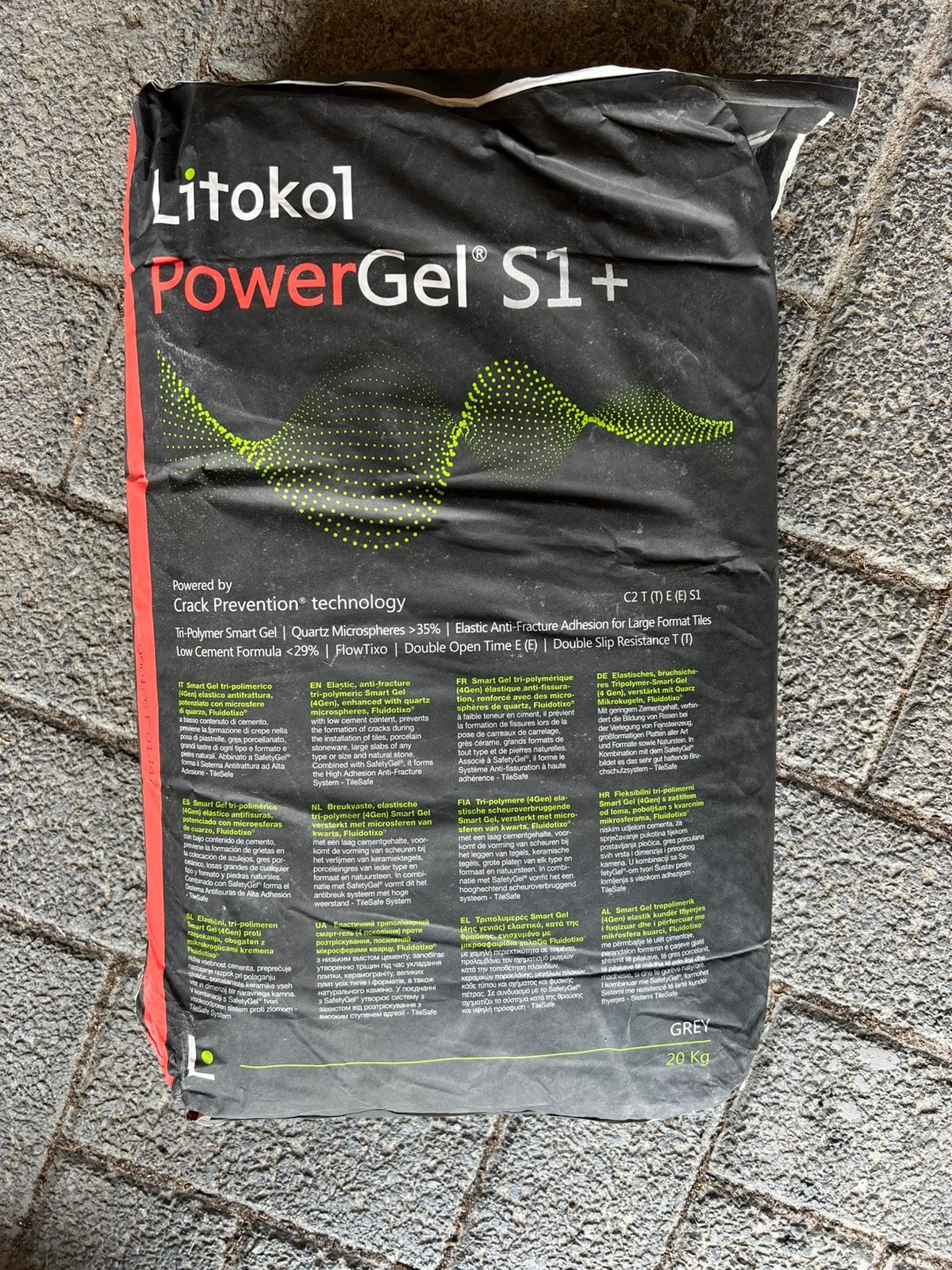 Litokol PowerGel Tegellijm C2TE S1, Doe-het-zelf en Bouw, Tegels, Ophalen, Nieuw, Overige typen